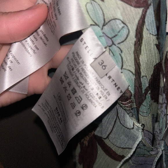 Stella McCartney garden print frill asymmetrical sundress - Picture 10 of 11